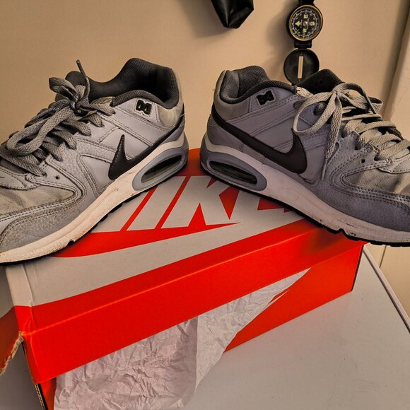 2019 version Nike Air Command Running Shoes Gray/Black Leather Men's Size 12 - Picture 5 of 10